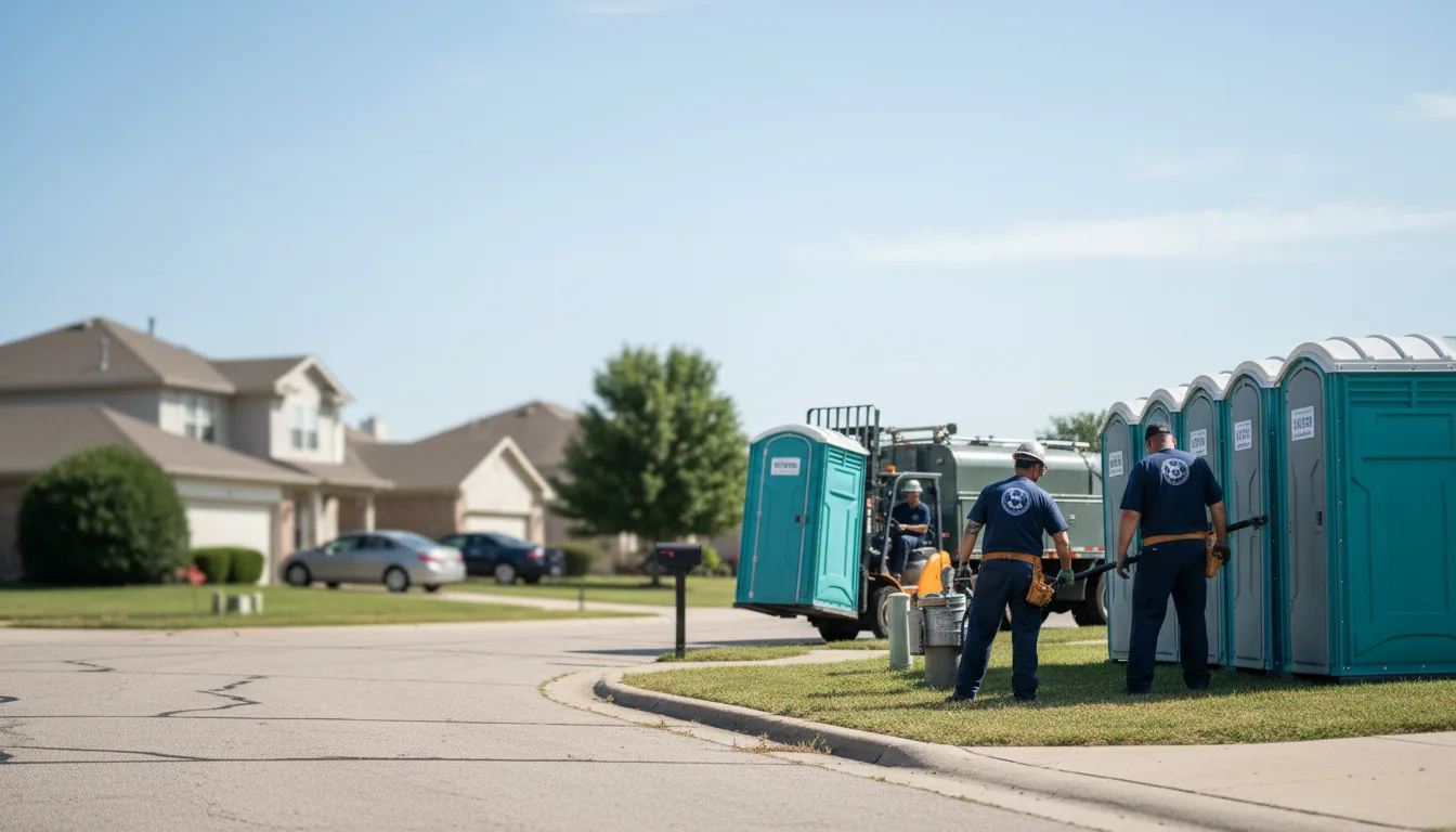 Porta Potty Rental in Alexis, IL near me